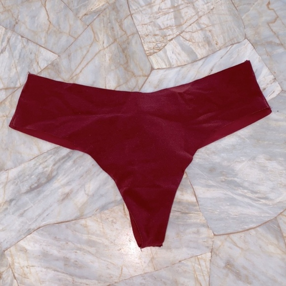 Victoria's Secret V-String Very Sexy Thong Panty Lace Mesh Underwear Small - Picture 4 of 6